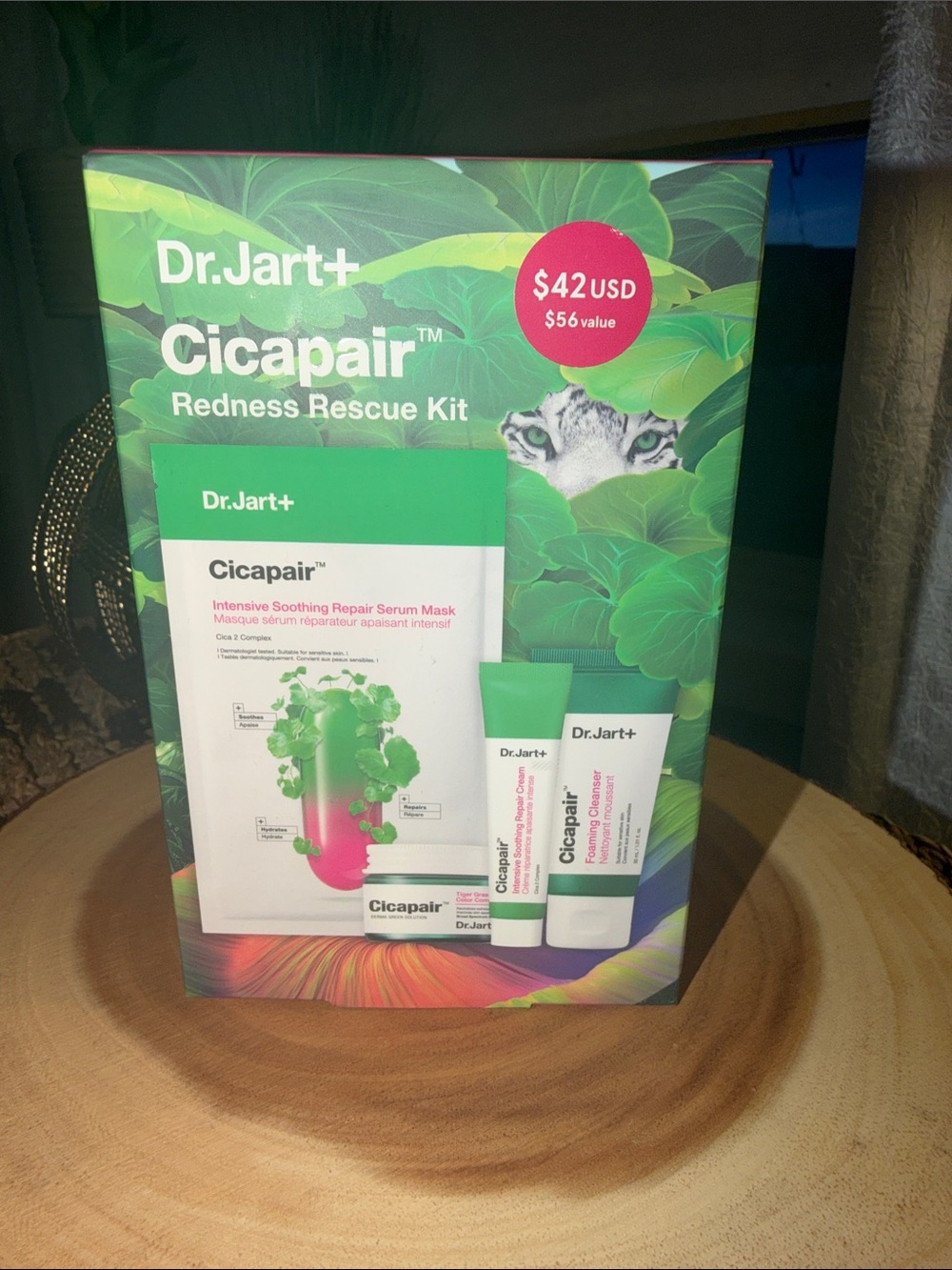 Dr. Jart+ Cicapair Redness Rescue Kit Tiger Grass Skincare Set NEW